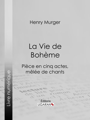 cover image of La Vie de Bohème